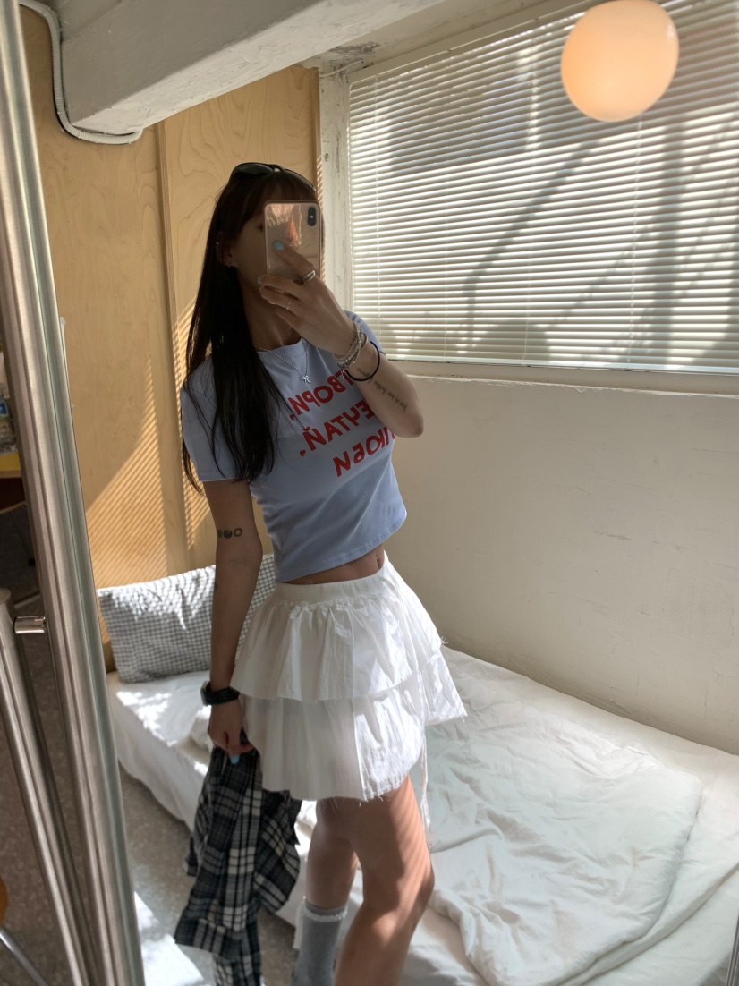 JIMMY韓國㊣直郵東大門代購女裝新品人氣熱賣休閑25春夏T恤JIMMY/REMAKET恤