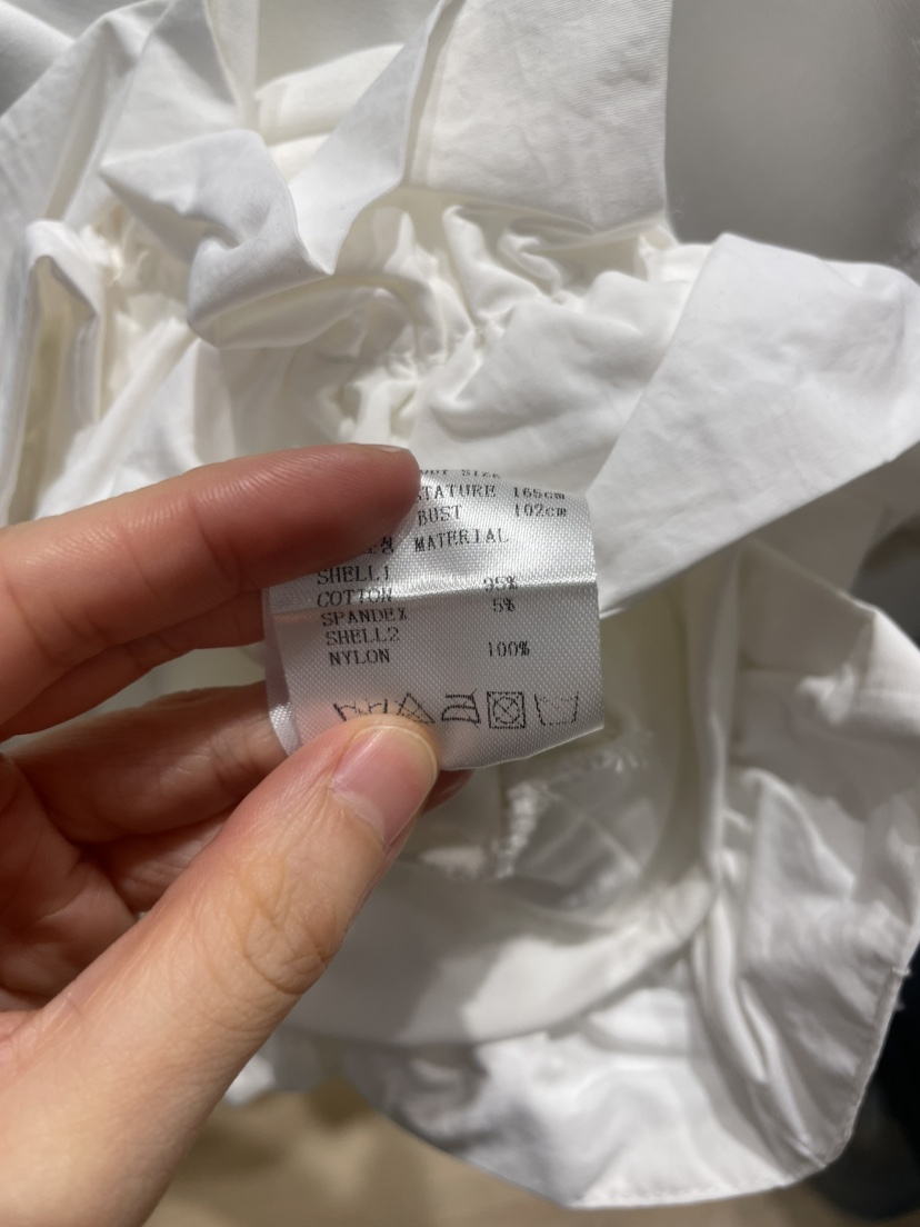 NEOUL韓國直郵㊣東大門實拍女裝新品人氣推薦25春夏熱賣T恤NEOUL/ahin雙領標簽T恤