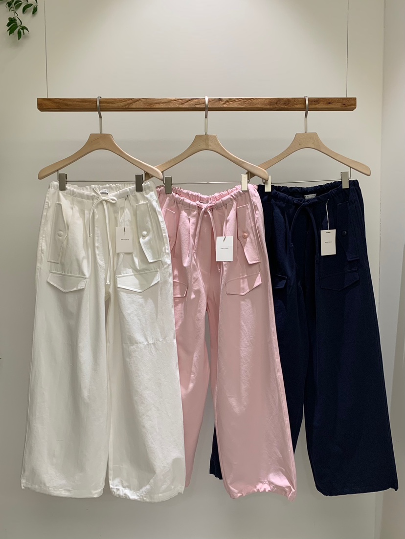 A P-STUDIO韓國㊣直郵東大門代購女裝新品人氣25春夏休閑褲A P-STUDIO休閑褲