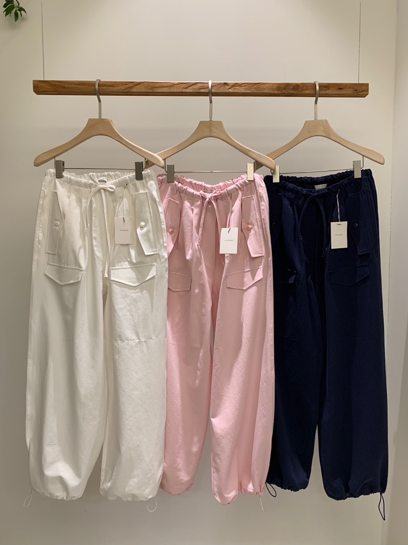 A P-STUDIO韓國㊣直郵東大門代購女裝新品人氣25春夏休閑褲A P-STUDIO休閑褲