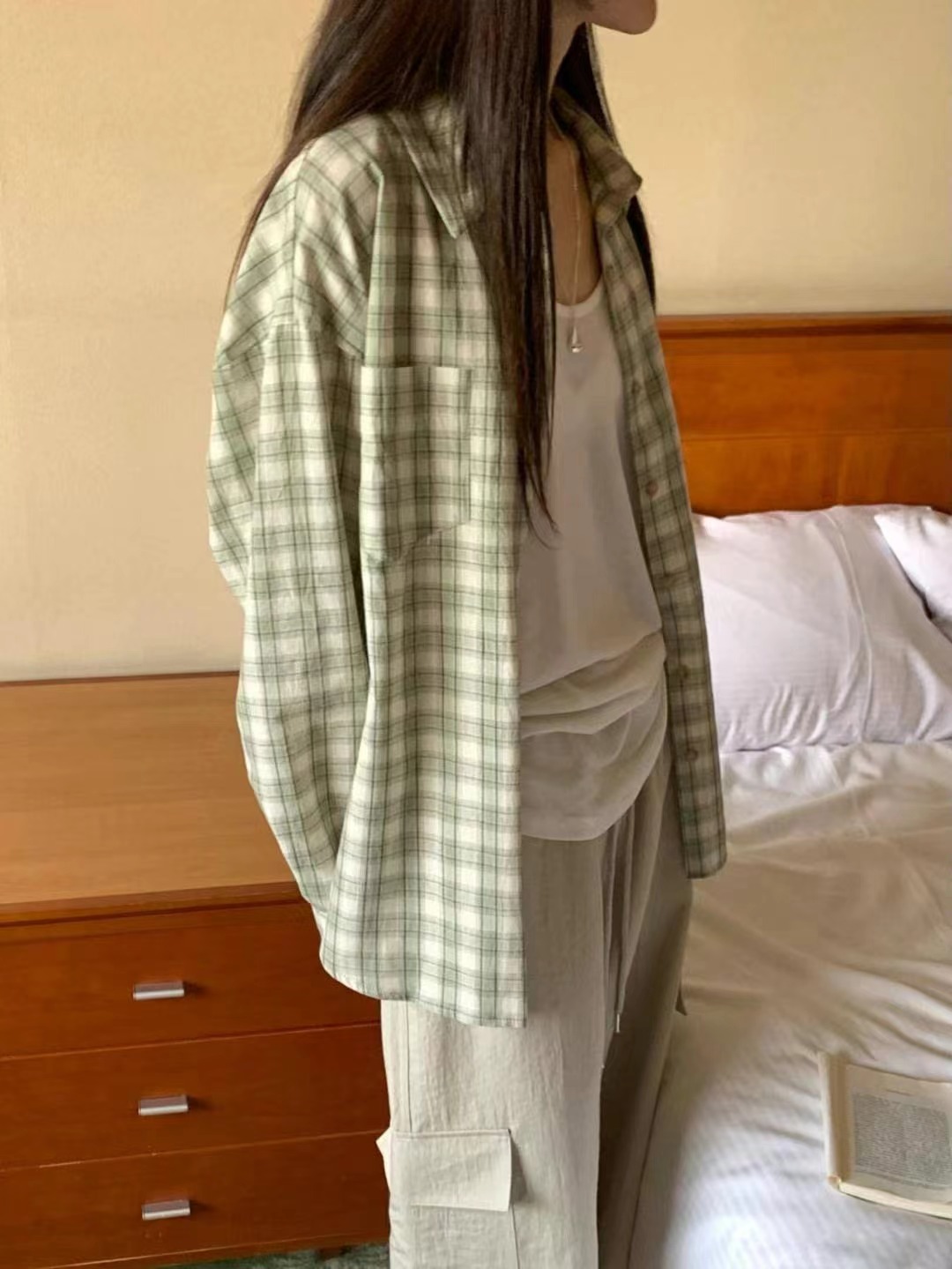 EP1. MATILDA直郵韓國代購㊣女裝新款時尚25春夏襯衫蕾絲衫EP1. MATILDA襯衫/蕾絲衫