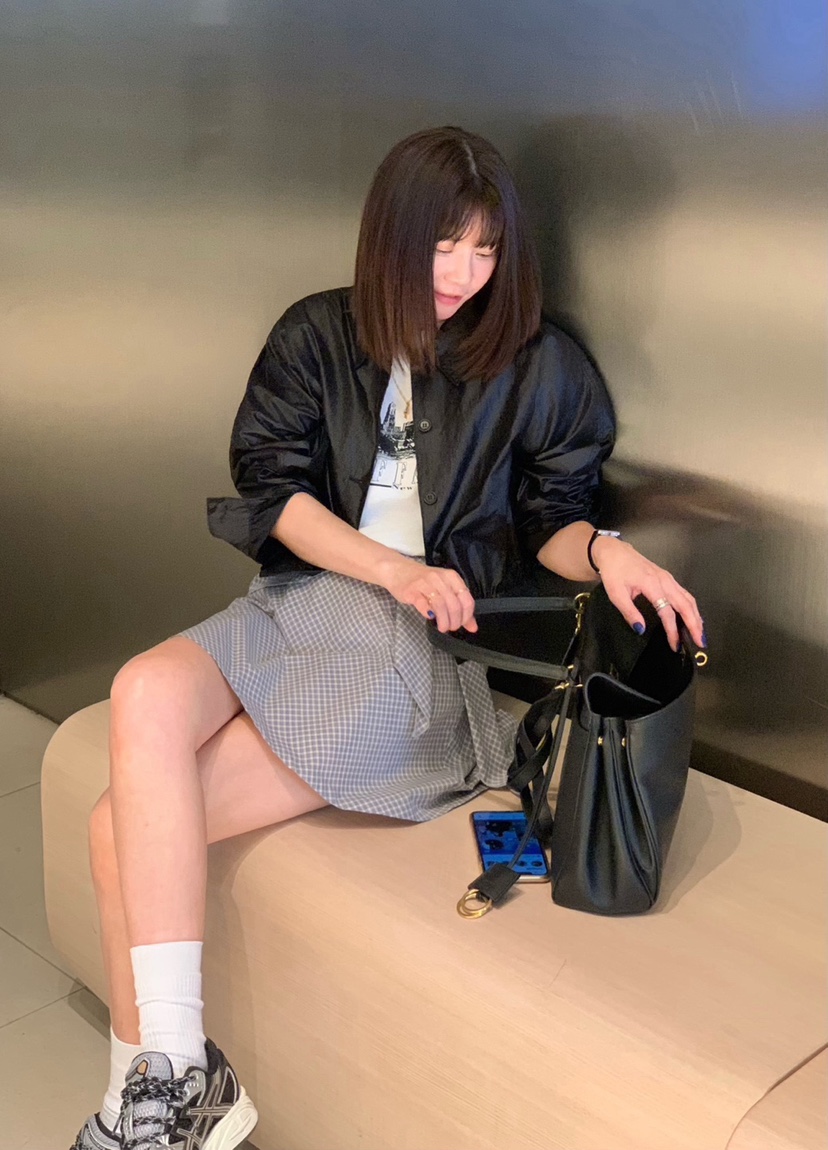 COURGETTE韓國直郵㊣東大門實拍女裝新品時尚熱賣25春夏短裙COURGETTE短裙