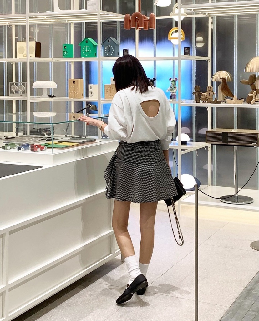 COURGETTE韓國㊣直郵東大門代購女裝新品25春夏推薦時尚衛衣COURGETTE衛衣