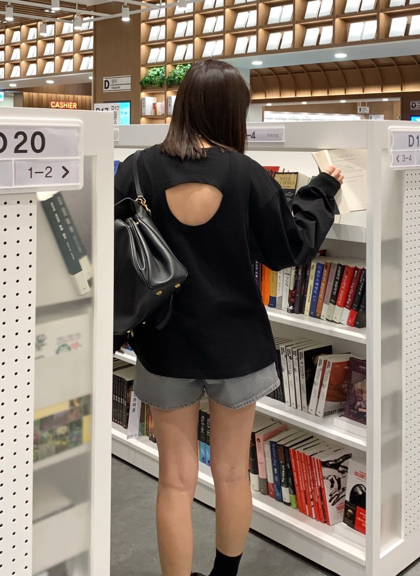 COURGETTE韓國㊣直郵東大門代購女裝新品25春夏推薦時尚衛衣COURGETTE衛衣