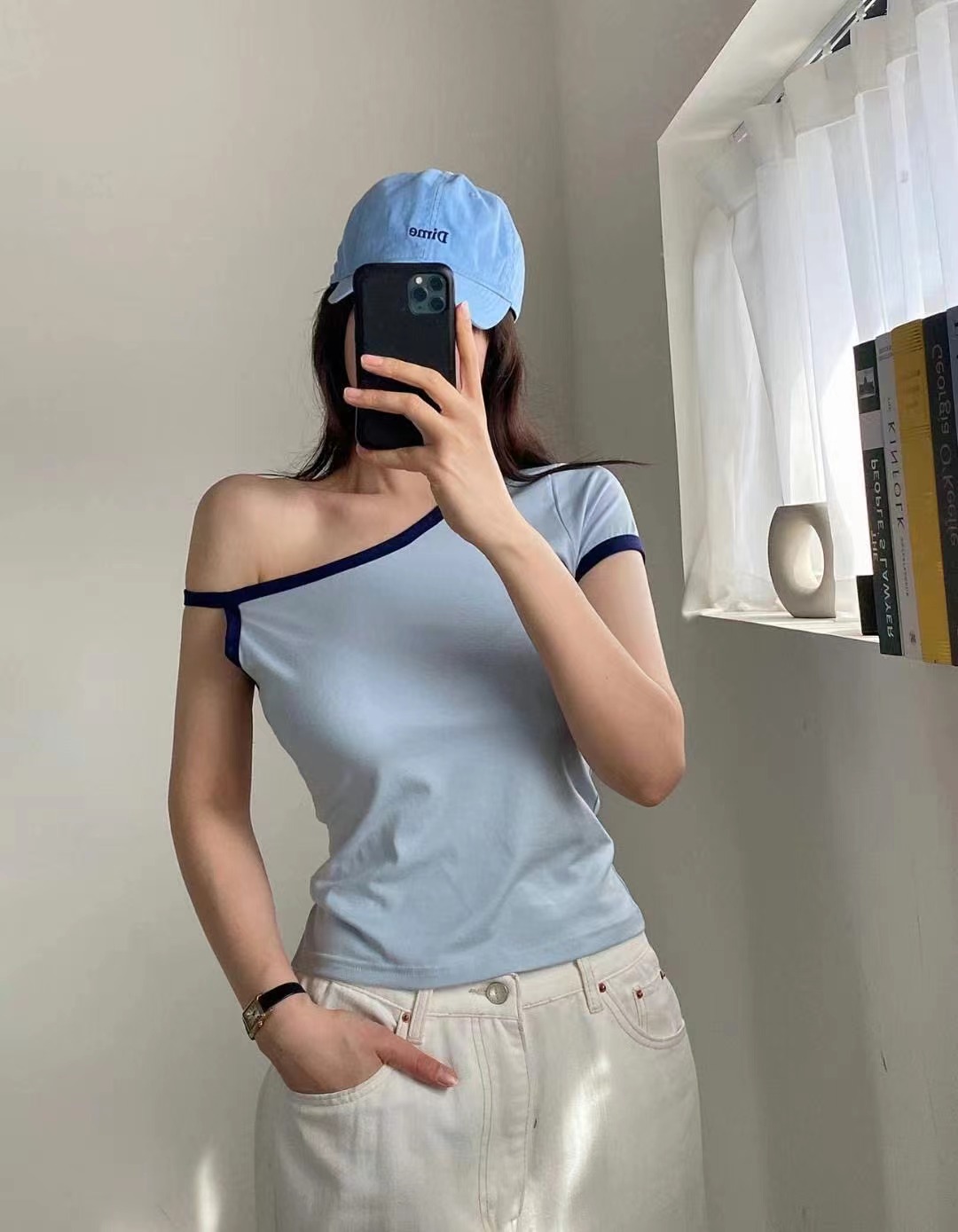 A -SUN韓國直郵㊣女裝新款熱賣25春夏人氣時尚推薦休閑T恤A -SUNT恤圖色2