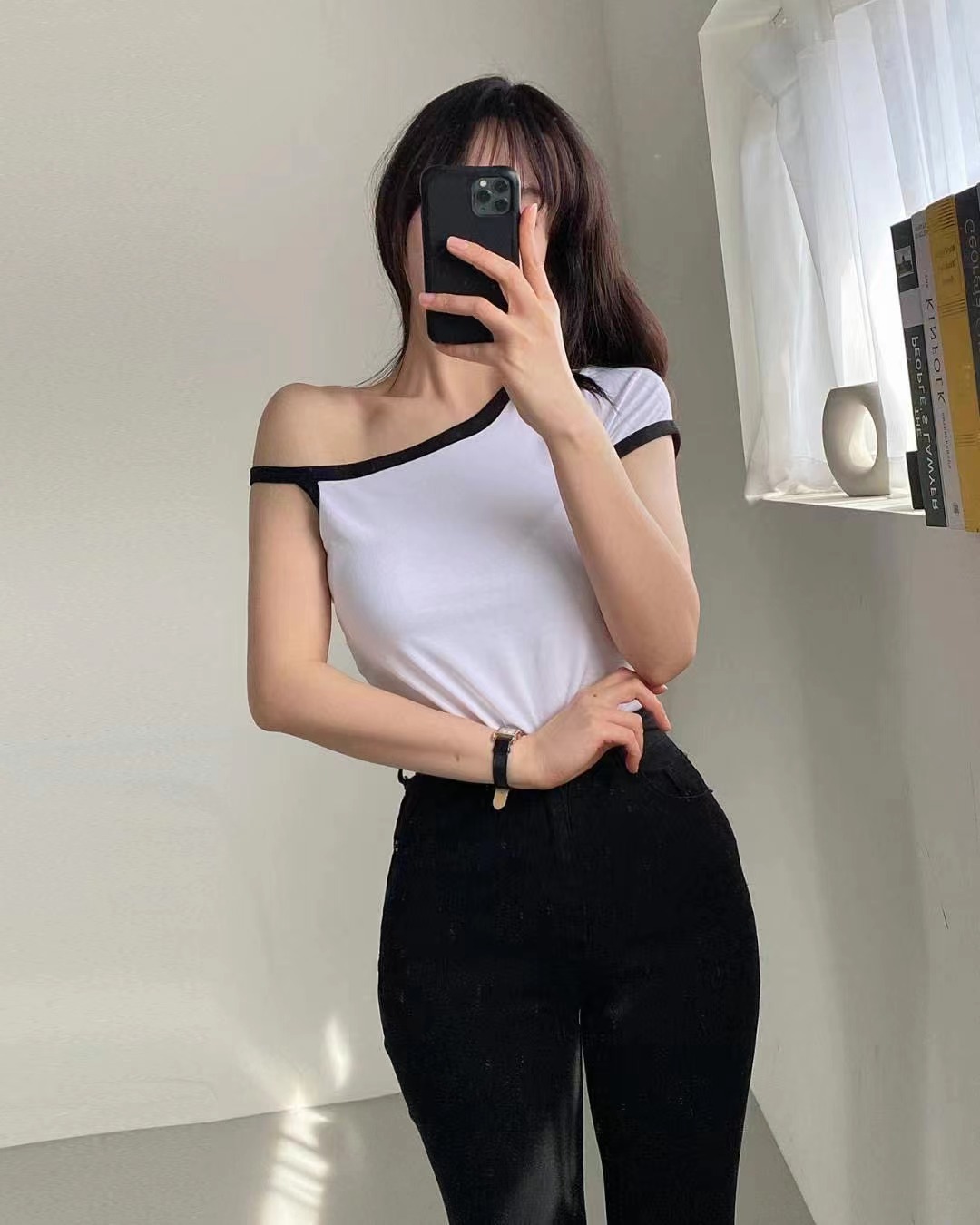 A -SUN韓國直郵㊣女裝新款熱賣25春夏人氣時尚推薦休閑T恤A -SUNT恤圖色3