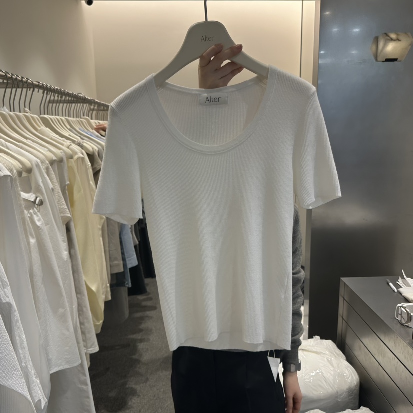 ALTER直郵韓國代購㊣女裝新品25春夏時尚熱賣人氣推薦休閑T恤AlterT恤