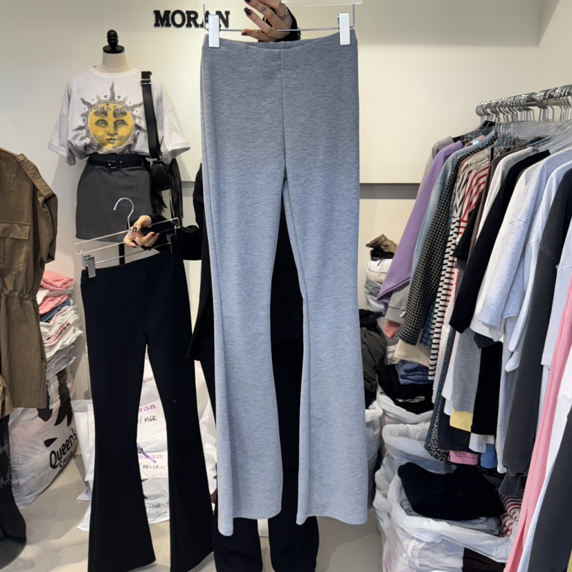 MORAN韓國直郵㊣女裝新品時尚25春夏推薦人氣熱賣休閑休閑褲MORAN/MOSCO休閑褲