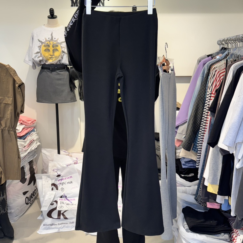 MORAN韓國直郵㊣女裝新品時尚25春夏推薦人氣熱賣休閑休閑褲MORAN/MOSCO休閑褲圖色2