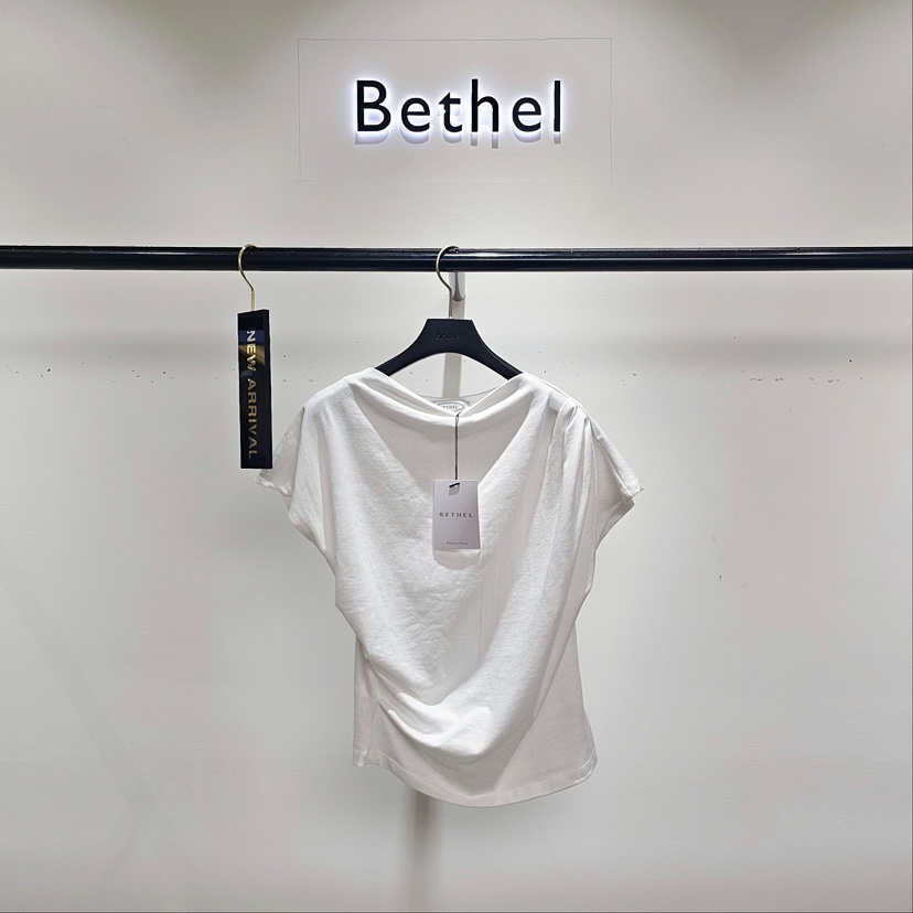 BETHEL直郵韓國代購㊣女裝新品25春夏人氣熱賣休閑推薦時尚T恤BETHELT恤