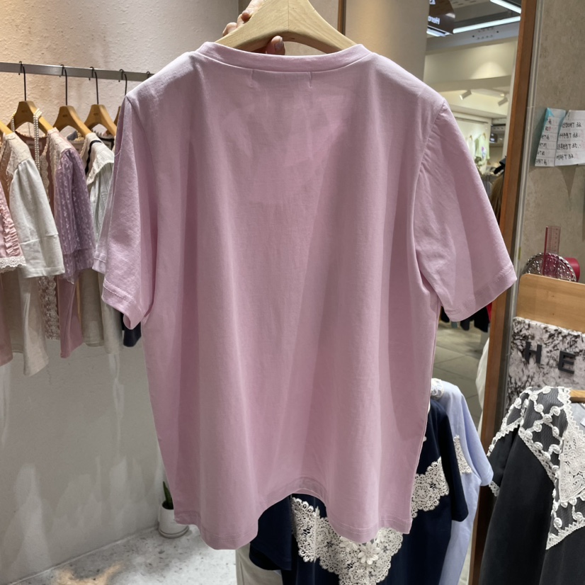 HERO韓國㊣直郵東大門代購女裝新款25春夏推薦休閑人氣時尚T恤HEROT恤