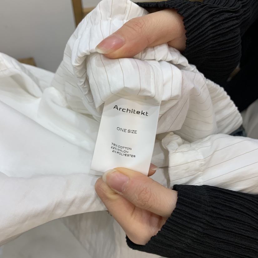 ARCHITEKT韓國直郵㊣女裝新品人氣休閑推薦熱賣時尚襯衫蕾絲衫ARCHITEKT襯衫/蕾絲衫