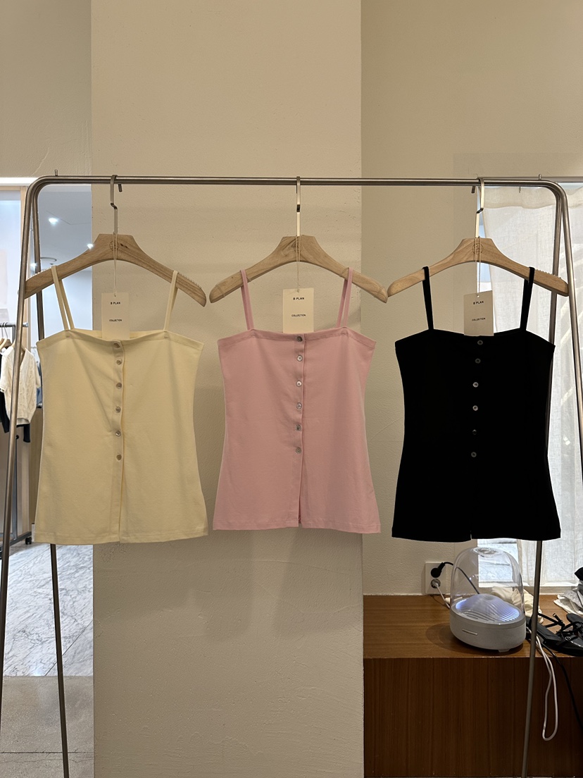 BPLAN韓國㊣直郵東大門代購女裝新款熱賣25春夏推薦吊帶背心BPLAN吊帶/背心