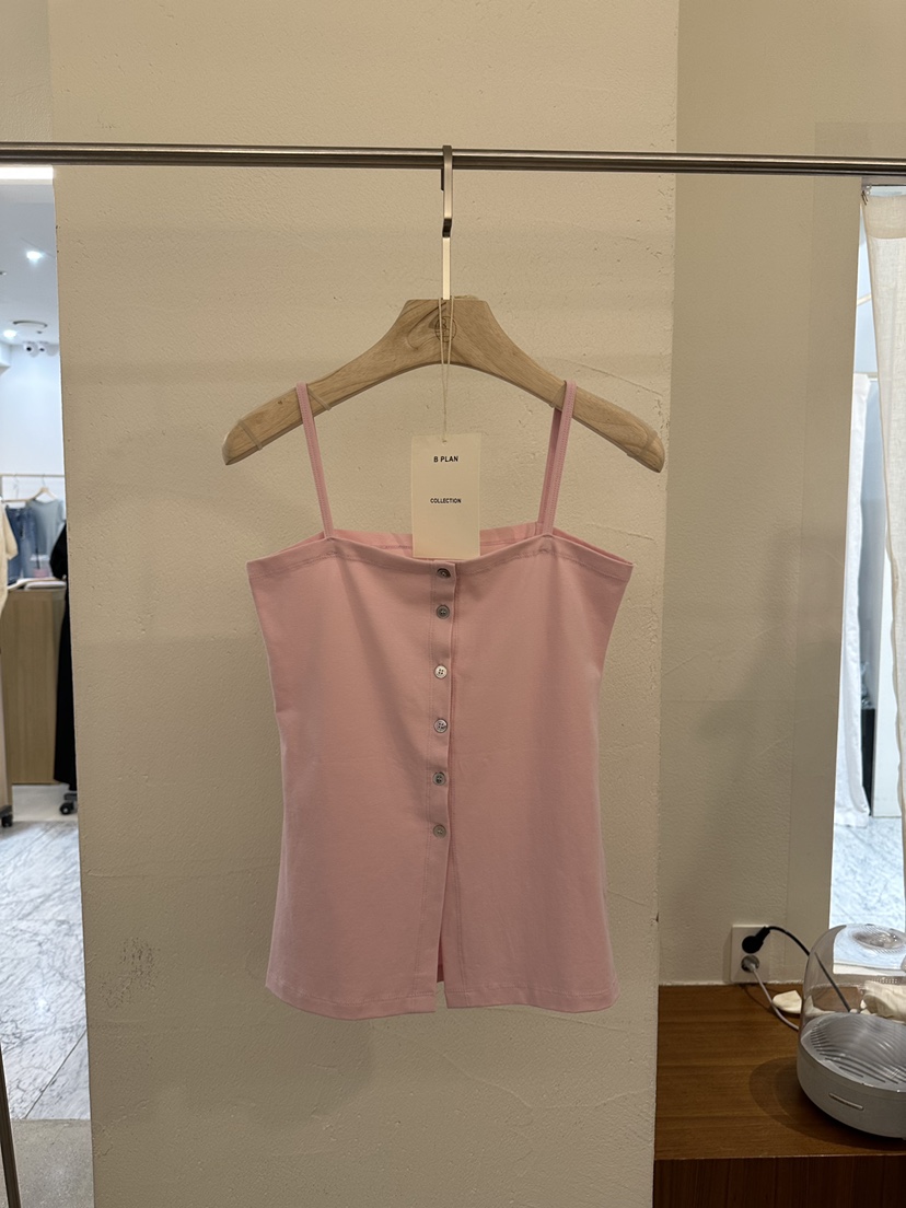 BPLAN韓國㊣直郵東大門代購女裝新款熱賣25春夏推薦吊帶背心BPLAN吊帶/背心圖色2