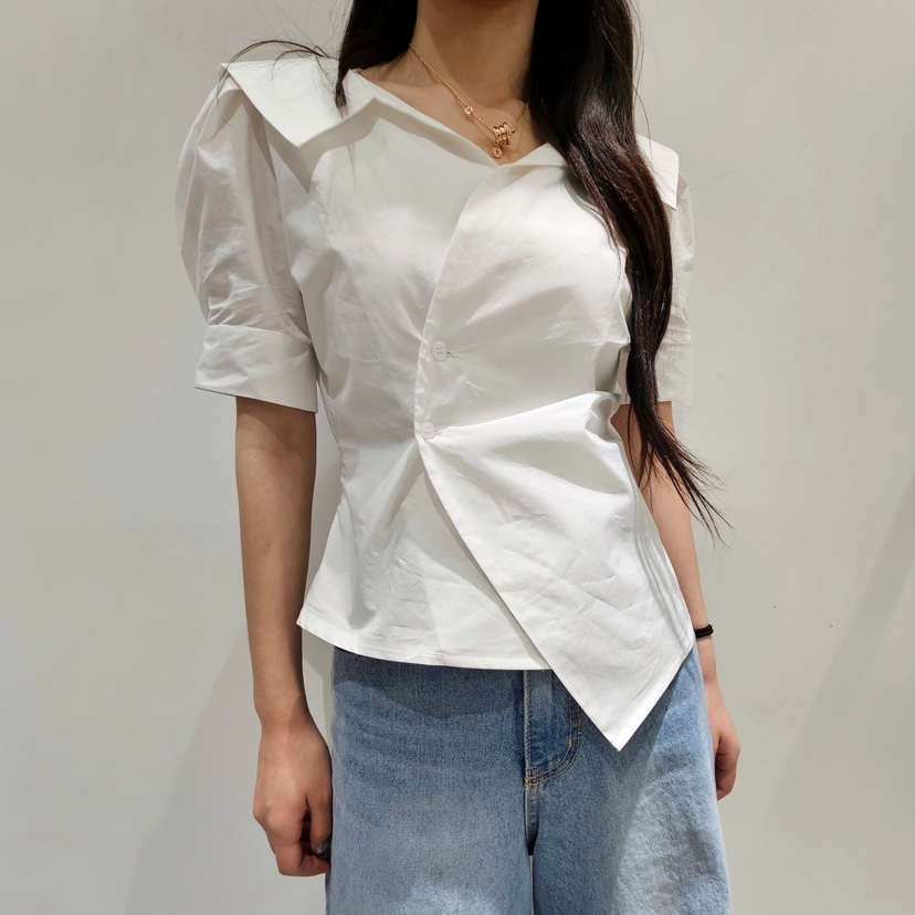 BETHEL直郵韓國代購㊣女裝新品推薦休閑人氣25春夏襯衫蕾絲衫BETHEL襯衫/蕾絲衫