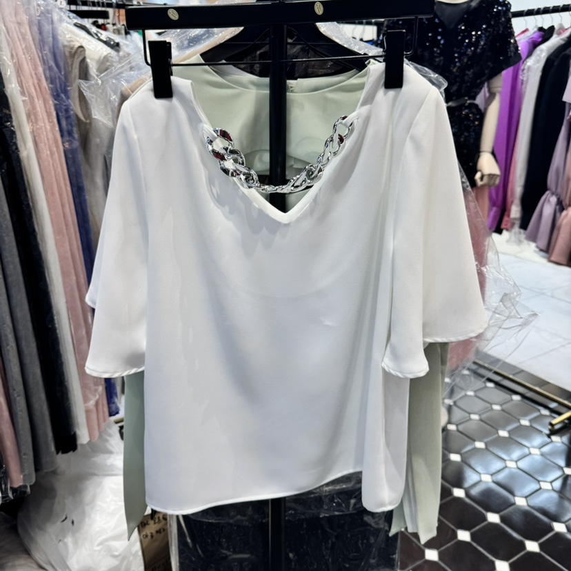 HERISH韓國直郵㊣東大門實拍女裝新品休閑推薦時尚襯衫蕾絲衫Herish襯衫/蕾絲衫