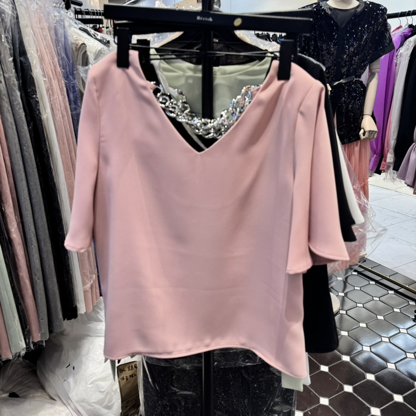 HERISH韓國直郵㊣東大門實拍女裝新品休閑推薦時尚襯衫蕾絲衫Herish襯衫/蕾絲衫圖色2