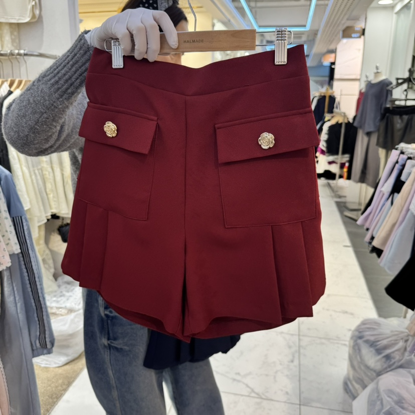 PAPA韓國直郵㊣女裝新品推薦休閑人氣25春夏熱賣時尚裙褲PAPA裙褲圖色2