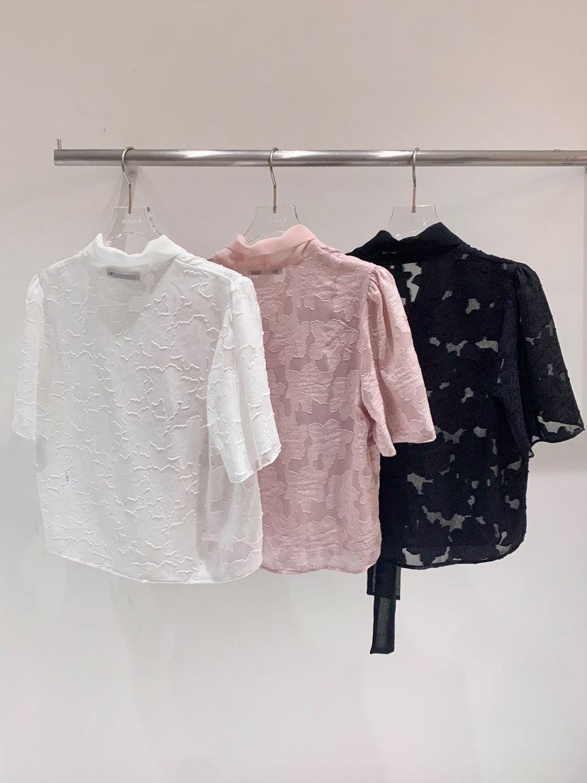 FABRIC直郵韓國代購㊣女裝新款25春夏熱賣休閑人氣襯衫蕾絲衫FABRIC襯衫/蕾絲衫