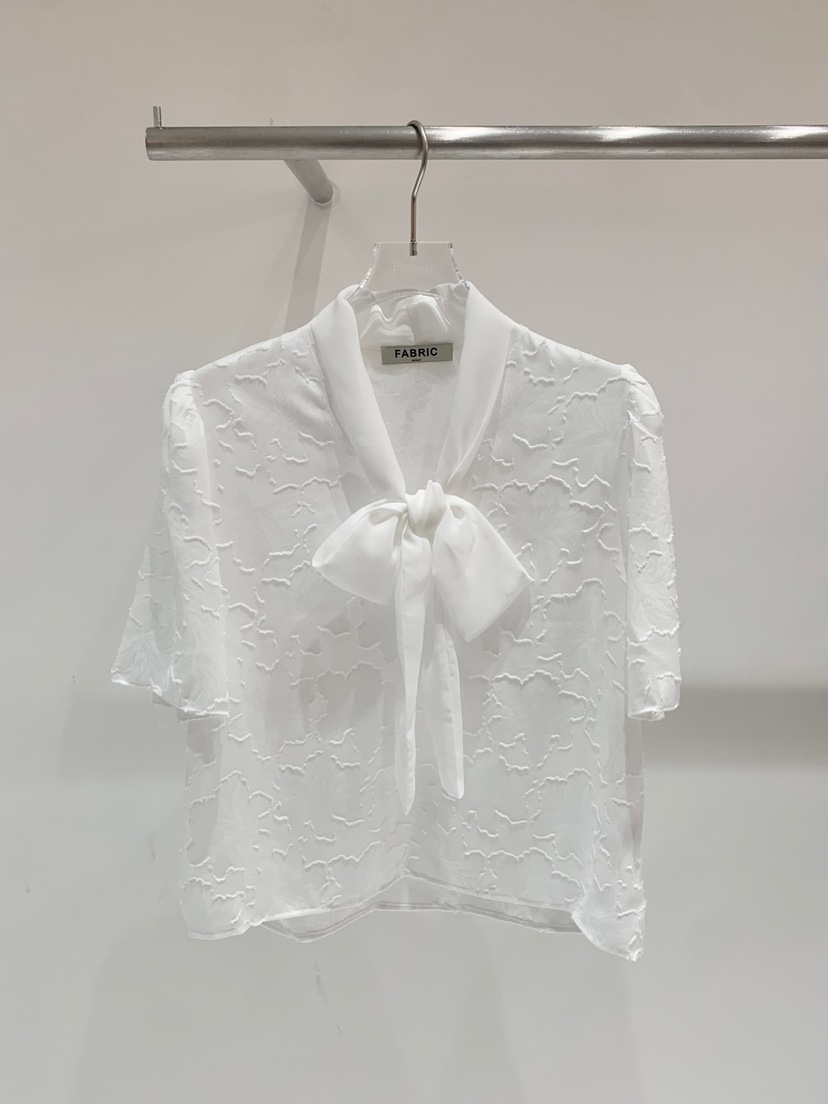 FABRIC直郵韓國代購㊣女裝新款25春夏熱賣休閑人氣襯衫蕾絲衫FABRIC襯衫/蕾絲衫