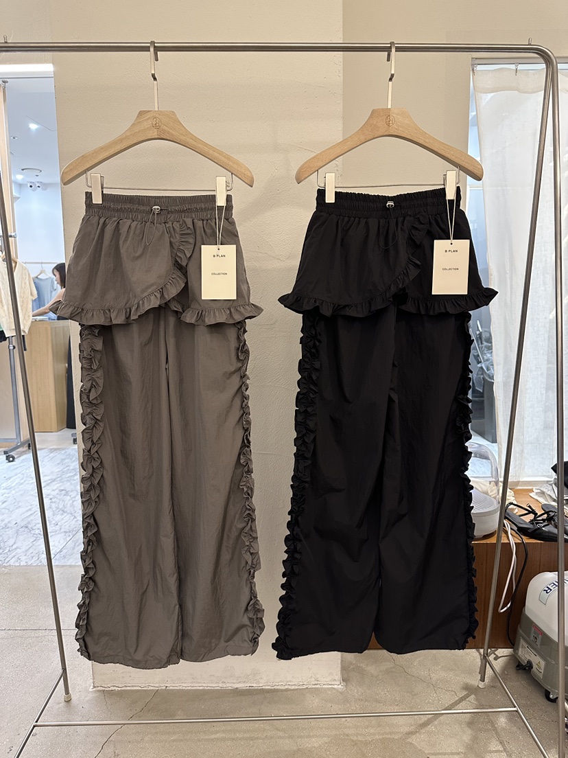 BPLAN韓國㊣直郵東大門代購女裝新品休閑時尚25春夏人氣裙褲BPLAN裙褲