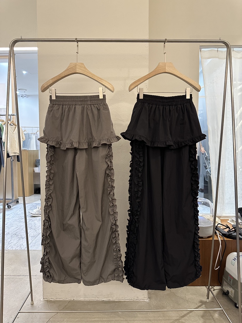 BPLAN韓國㊣直郵東大門代購女裝新品休閑時尚25春夏人氣裙褲BPLAN裙褲