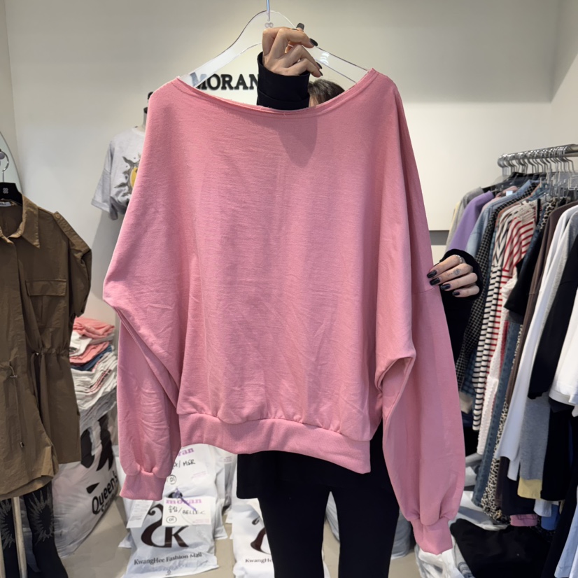 MORAN韓國直郵㊣女裝新品25春夏時尚人氣推薦熱賣休閑衛衣MORAN/MOSCO衛衣