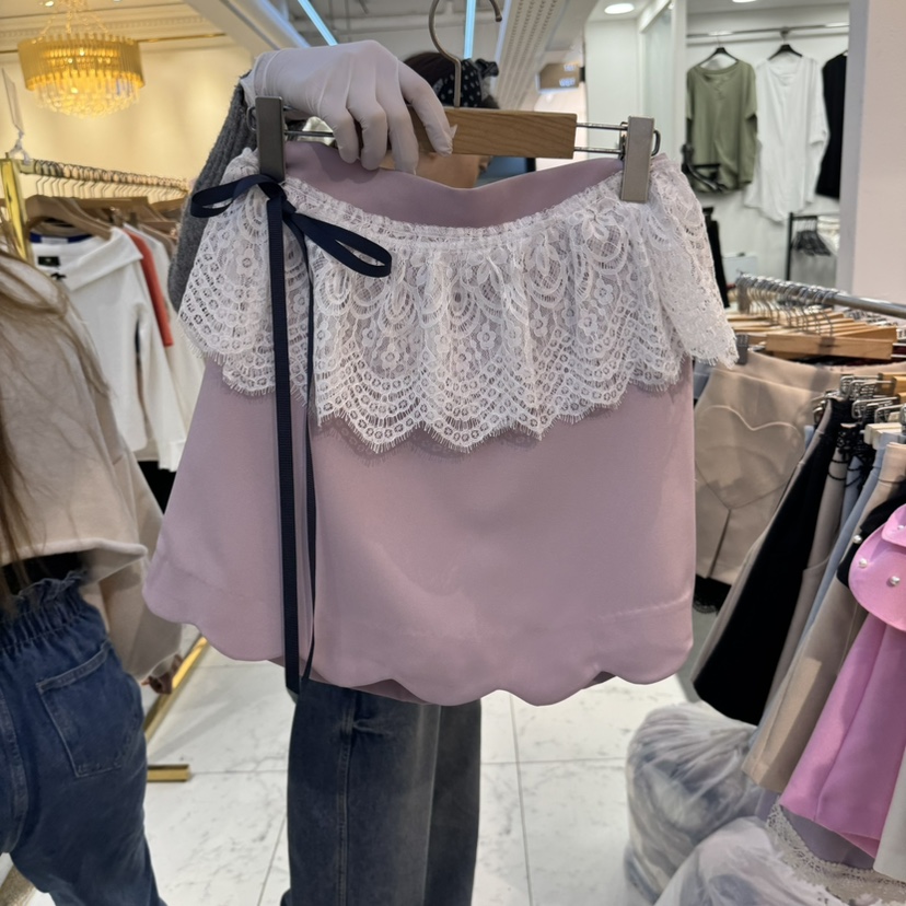 PAPA韓國直郵㊣女裝新款25春夏休閑人氣時尚推薦熱賣裙褲PAPA裙褲圖色2