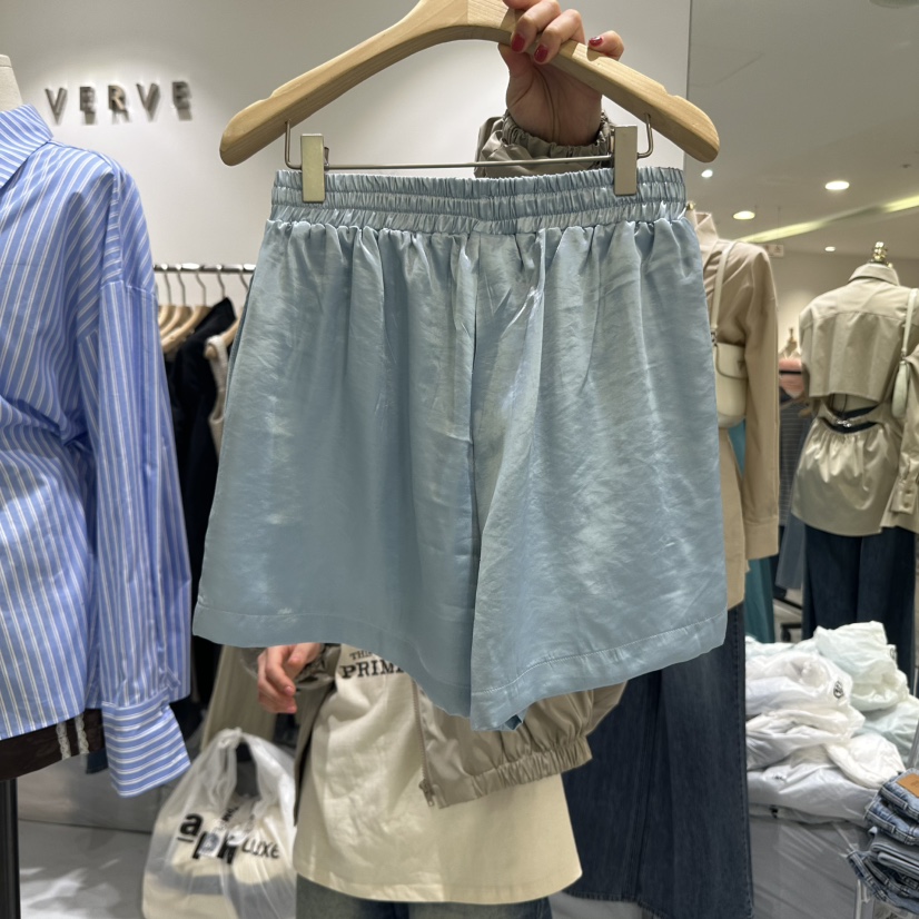 VERVE韓國㊣直郵東大門代購女裝新款推薦熱賣時尚休閑人氣短褲VERVE短褲圖色3