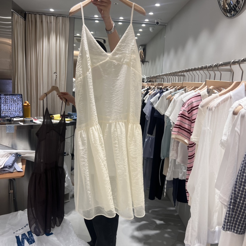 MINIMUZE韓國㊣直郵東大門代購女裝新品休閑25春夏人氣連衣裙MINIMUZE連衣裙圖色1