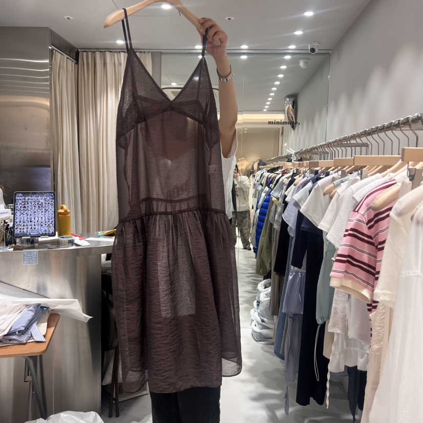 MINIMUZE韓國㊣直郵東大門代購女裝新品休閑25春夏人氣連衣裙MINIMUZE連衣裙圖色2