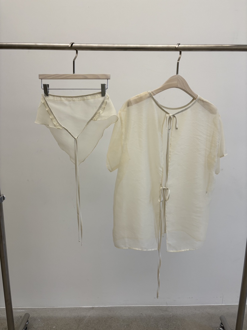 Verbena韓國直郵㊣東大門實拍女裝新款25春夏休閑套裝兩件套Verbena套裝