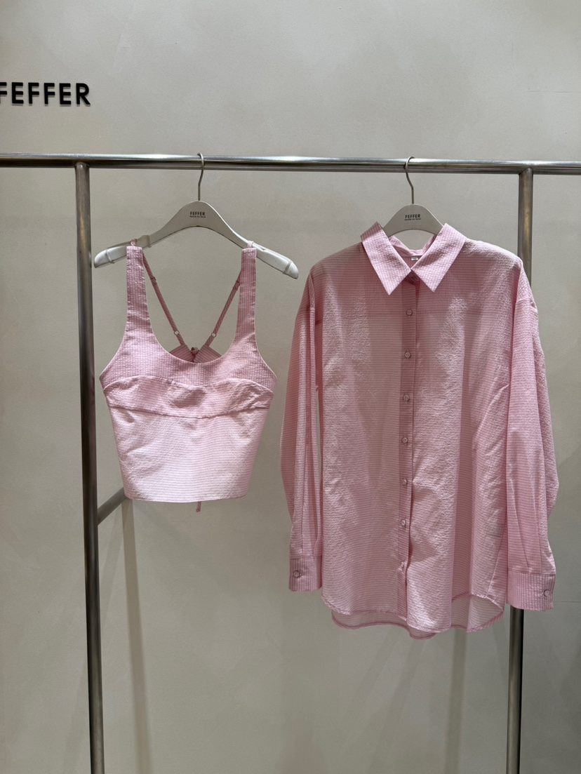 FEFFER韓國㊣直郵東大門代購女裝新款人氣休閑時尚套裝套裝FEFFER套裝
