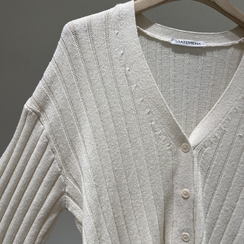 STATEMENT韓國直郵㊣東大門實拍女裝新品25春夏推薦熱賣針織衫STATEMENT針織衫
