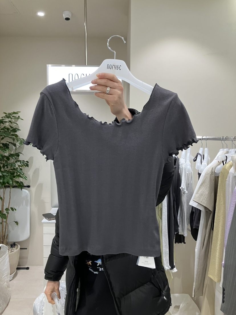 NOFYBE韓國㊣直郵東大門代購女裝新款推薦休閑人氣時尚熱賣T恤NOFYBET恤圖色3