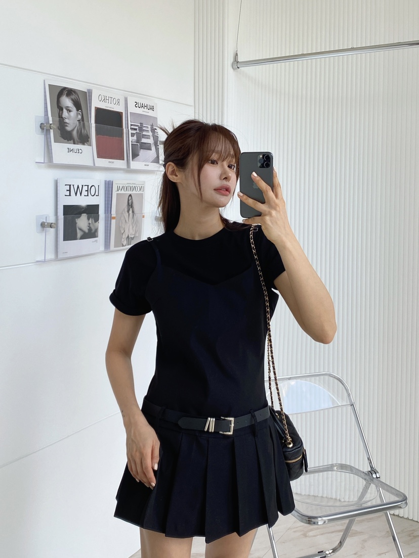 CLOTH韓國㊣直郵東大門代購女裝新款人氣25春夏熱賣休閑連衣裙CLOTH連衣裙