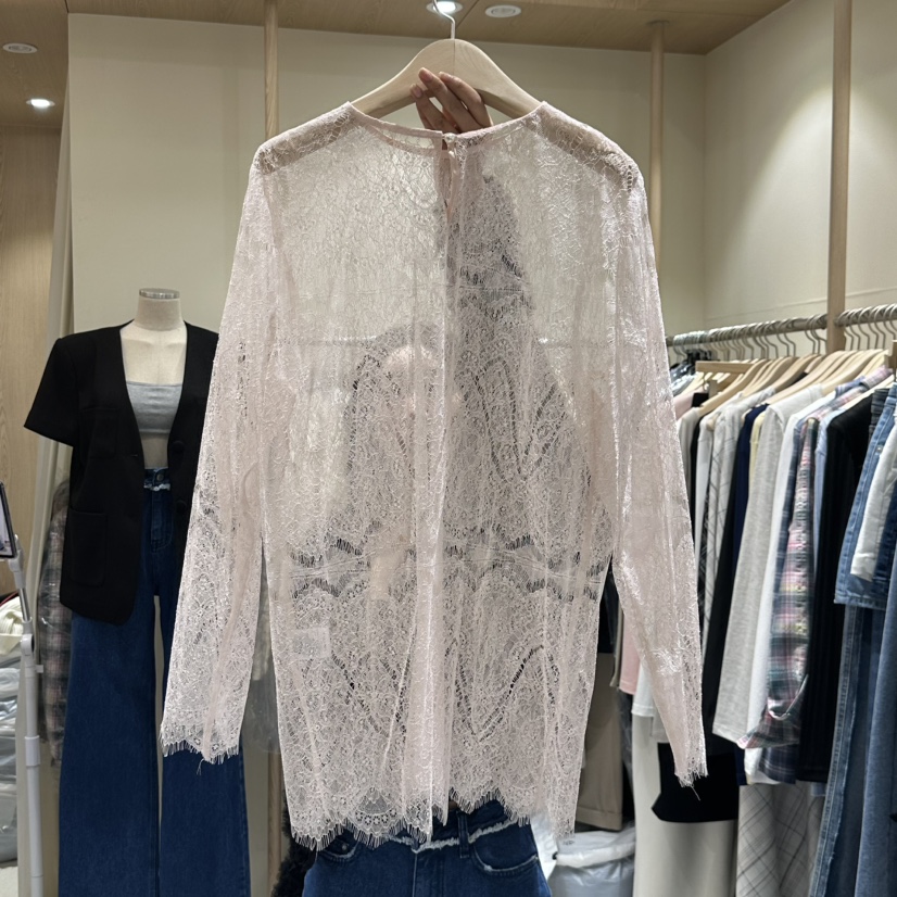 VINTAGE VIBE韓國㊣直郵東大門代購女裝新款熱賣襯衫蕾絲衫VINTAGE VIBE襯衫/蕾絲衫