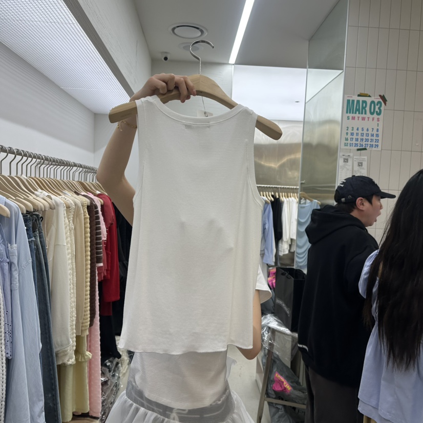 MIXXIN直郵韓國代購㊣女裝新品人氣熱賣推薦時尚休閑吊帶背心MIXXIN吊帶/背心