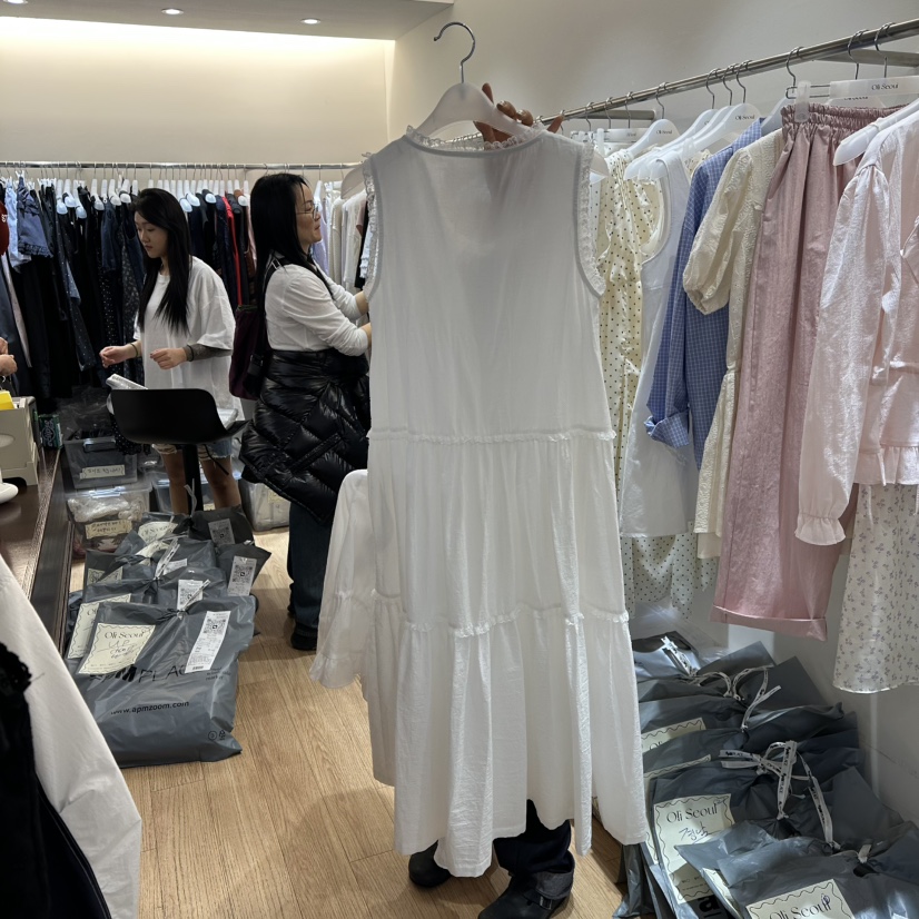 OLI SEOUL韓國直郵㊣女裝新品人氣休閑推薦25春夏時尚連衣裙OLI SEOUL連衣裙