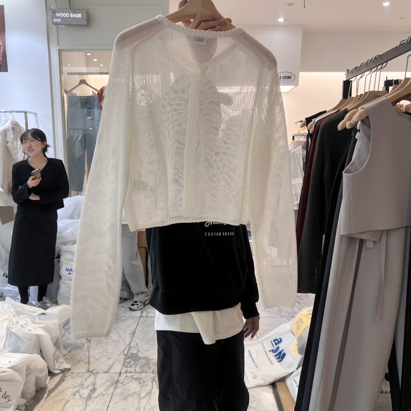 LA MAGIE FEMME韓國直郵㊣女裝新款人氣推薦熱賣25春夏針織衫Lamagie Femme針織衫