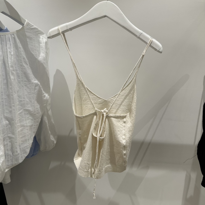 HELVETICA韓國直郵㊣女裝新品熱賣25春夏推薦休閑時尚吊帶背心HELVETICA吊帶/背心