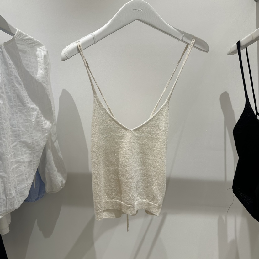 HELVETICA韓國直郵㊣女裝新品熱賣25春夏推薦休閑時尚吊帶背心HELVETICA吊帶/背心圖色1