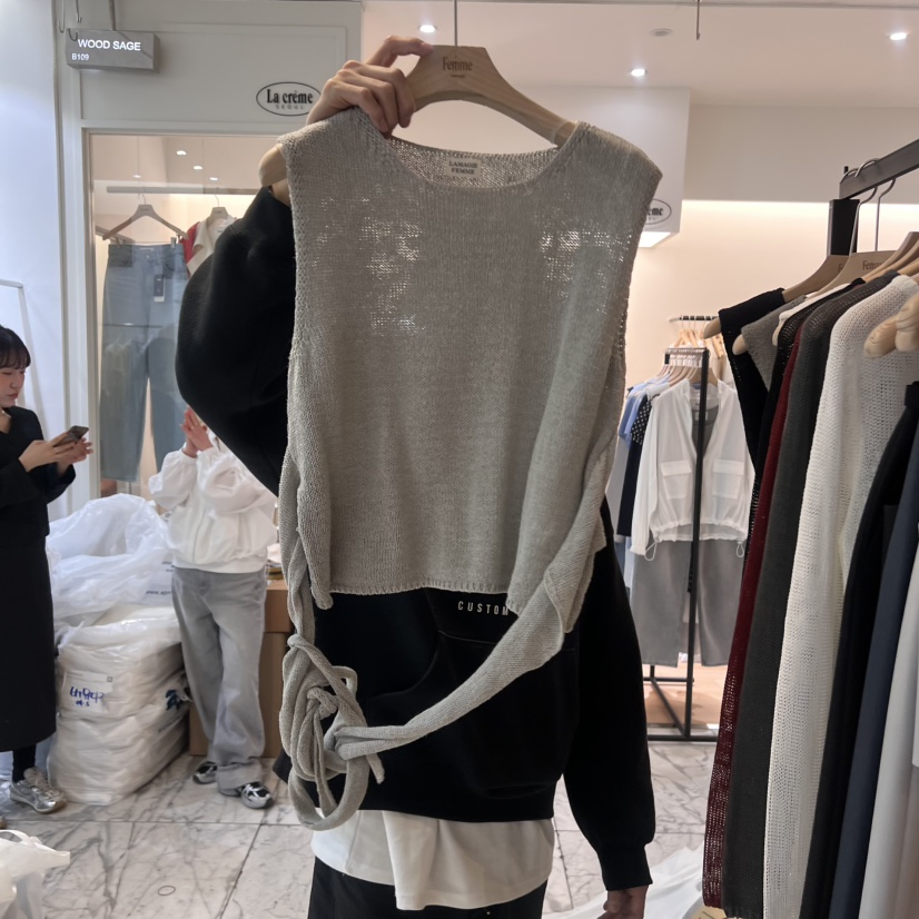 LA MAGIE FEMME韓國㊣直郵東大門代購女裝新品人氣針織衫Lamagie Femme針織衫圖色2