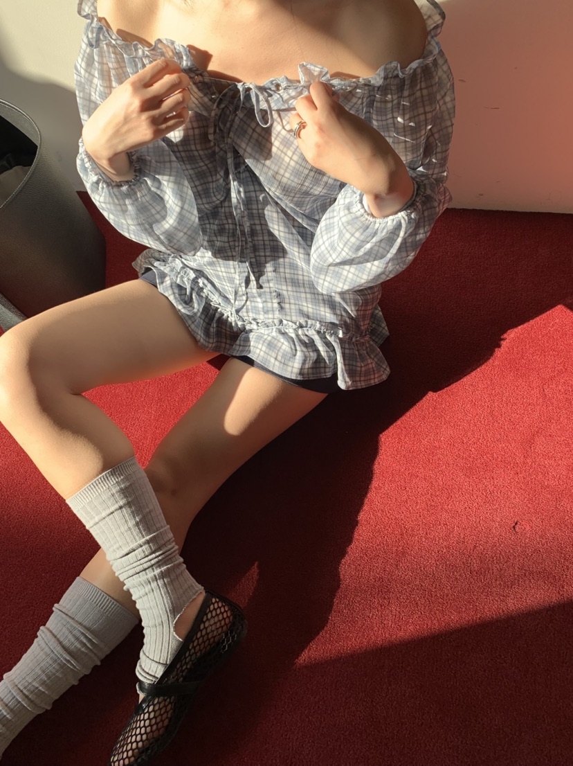 MURMUR韓國直郵㊣東大門實拍女裝新款人氣時尚熱賣襯衫蕾絲衫MURMUR襯衫/蕾絲衫