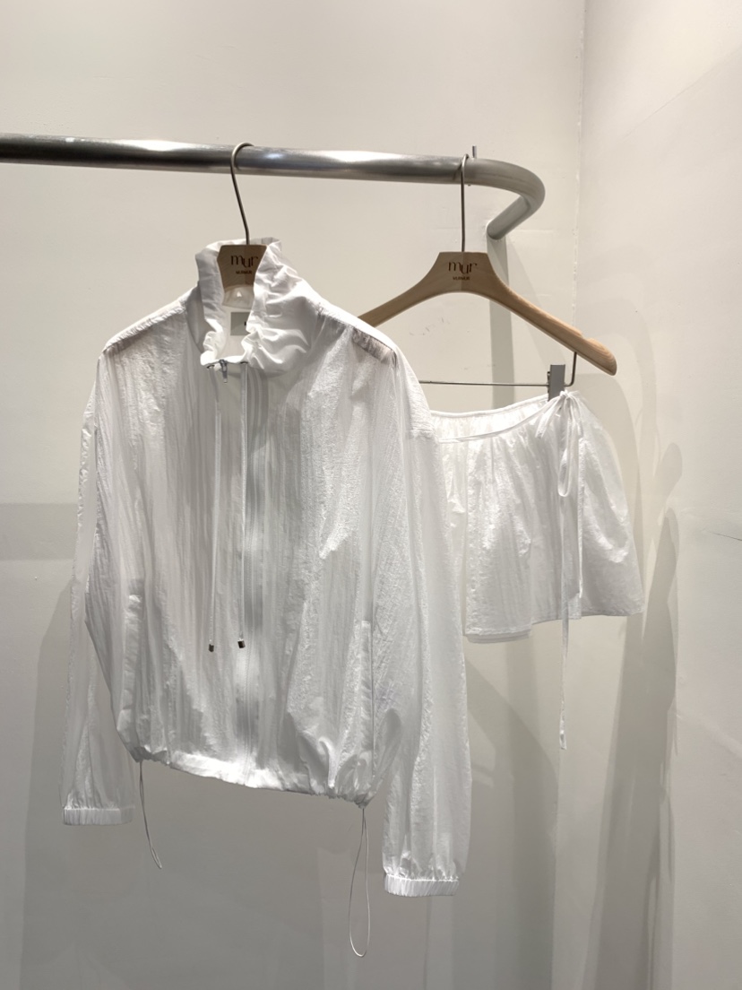 MURMUR直郵韓國代購㊣女裝新品25春夏人氣時尚推薦套裝連帽衫MURMUR套裝圖色1