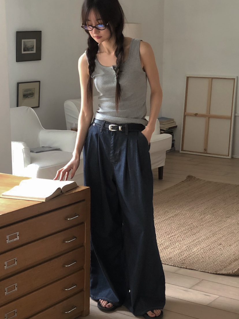 ONDO-P韓國直郵㊣東大門實拍女裝新品25春夏人氣休閑吊帶背心ONDO-P吊帶/背心