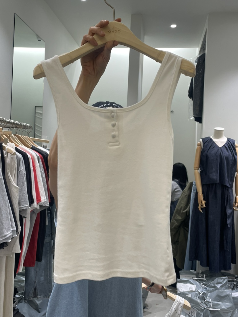 ONDO-P韓國直郵㊣東大門實拍女裝新品25春夏人氣休閑吊帶背心ONDO-P吊帶/背心圖色6