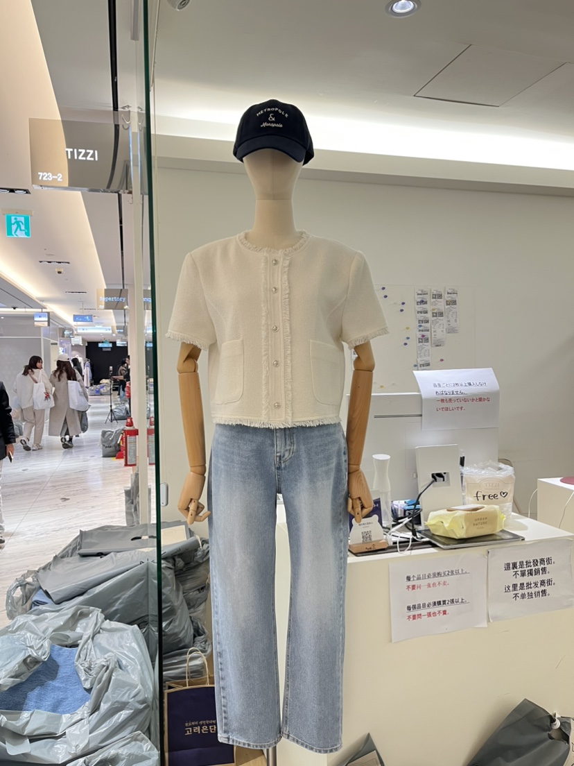 TIZZI韓國直郵㊣女裝新款時尚人氣25春夏推薦休閑熱賣夾克TIZZI夾克