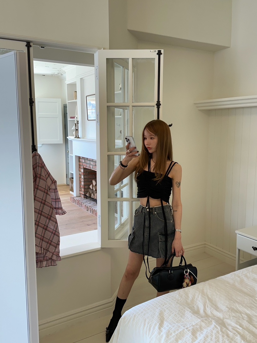 ZEROZERO韓國直郵㊣女裝新品休閑人氣推薦25春夏熱賣吊帶背心ZEROZERO吊帶/背心