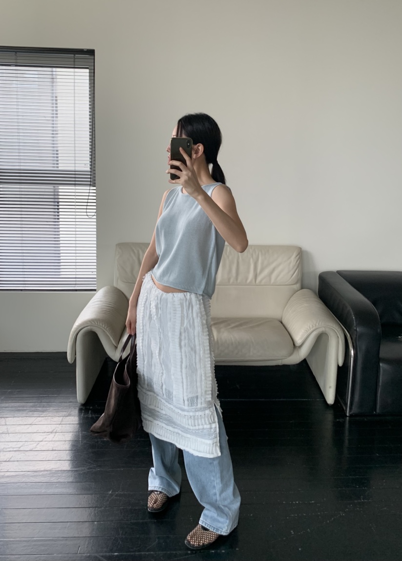 MURMUR韓國直郵㊣女裝新款熱賣人氣25春夏吊帶背心不含內搭MURMUR吊帶/背心